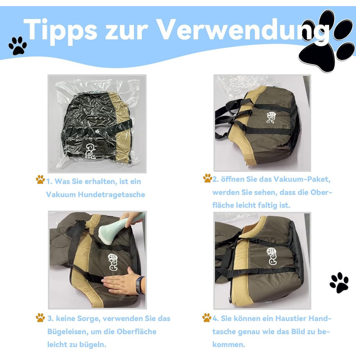 Транспортна сумка для собак та котів, велика, дихаюча, з ременем безпеки, коричнева