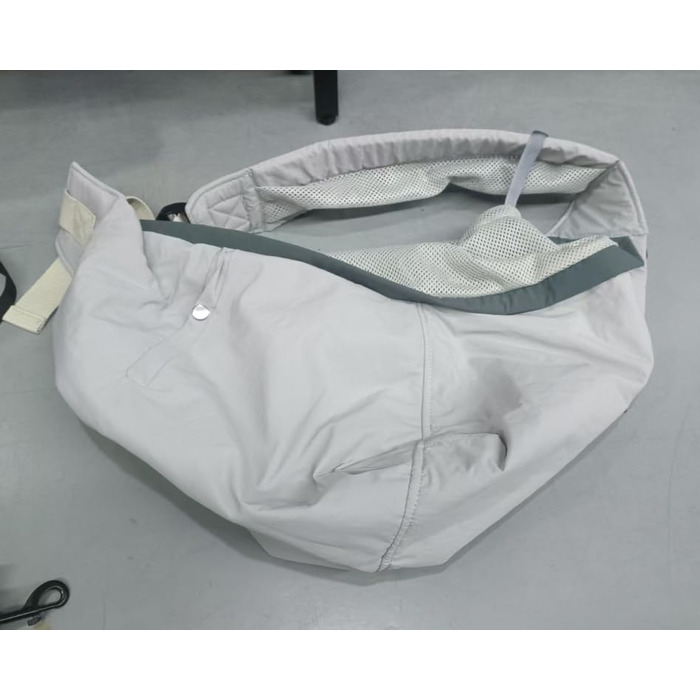 Поводок для собак Bartuke регульований, без рук, для прогулянок з маленькими собаками, зручний та дихаючий, аксесуари для собак, безпечний для подорожей (Зелений) (Сірий)