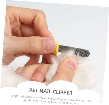 Тримач для когтів для собак та котів BESPORTBLE з LED-підсвічуванням: безпечний триммер для догляду за кігтями