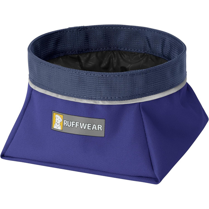 RUFFWEAR Quencher Bowl - велика миска для води для собак, Huckleberry Blue