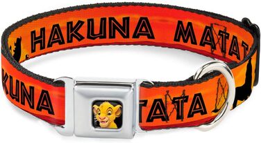 Buckle Down DYAC Simba2 нашийник для собак, застібка, міцний