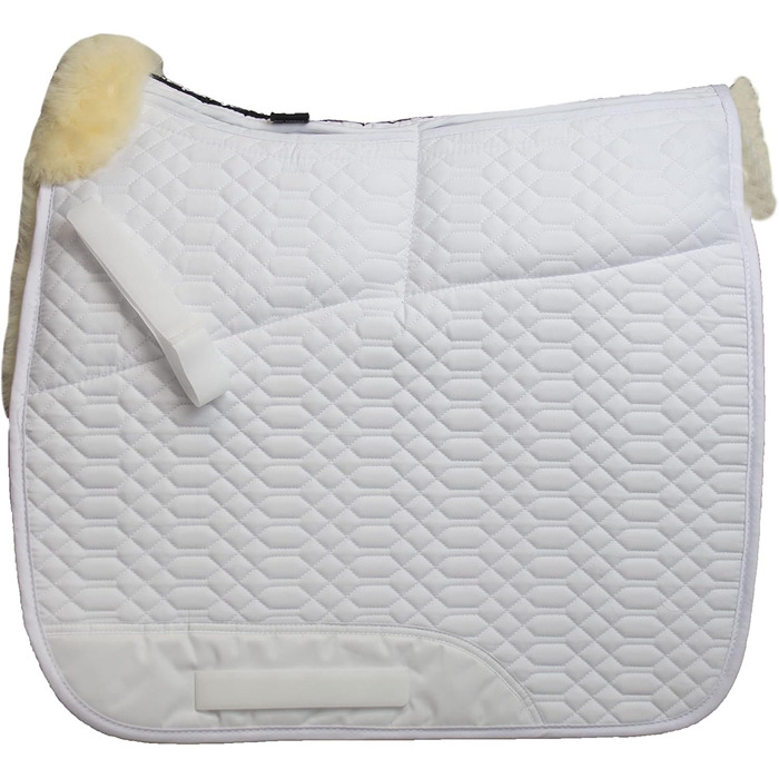 Schabracke Engel Reitsport для конкурного та тренувального верхового лицемірування з овечкою, чорний, середній розмір