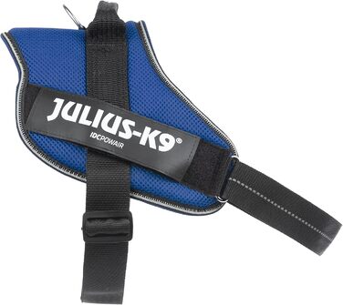 Шлея для собак Julius-K9 IDC Powair, розмір 2XL/3, синя