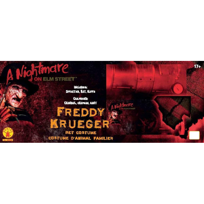 Костюм для собак Rubie's Фредді Крюгер, 