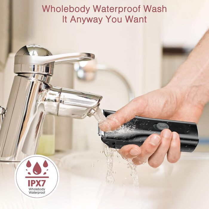 Набір для грумінгу собак LOFICOPER: безшумний триммер для догляду за шерстю, включає гребені та знімні насадки, IPX7, акумуляторний