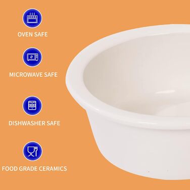 Набір з 3 керамічних мисок для котів на підставці з бамбука, підняті миски для котів, антиковзні ніжки, годівниця для котів, миски для котів (кераміка)