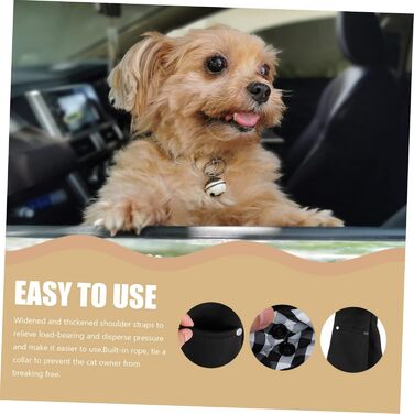 Сумка-переноска для тварин Toyvian: міцна переноска для котів та собак, зручна для прогулянок