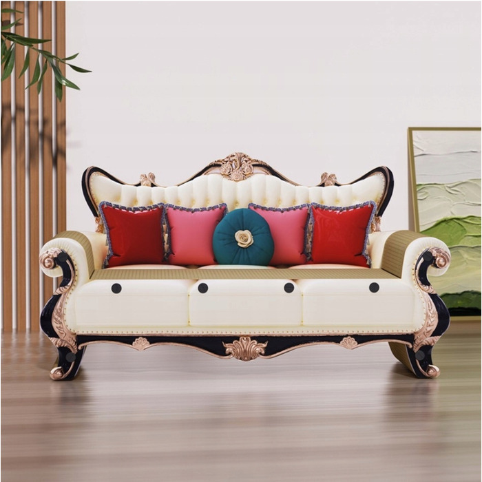 Картонна дряпалка-ліжечко для котів Ecarla у формі дивана, 60x27x33см, KOT19