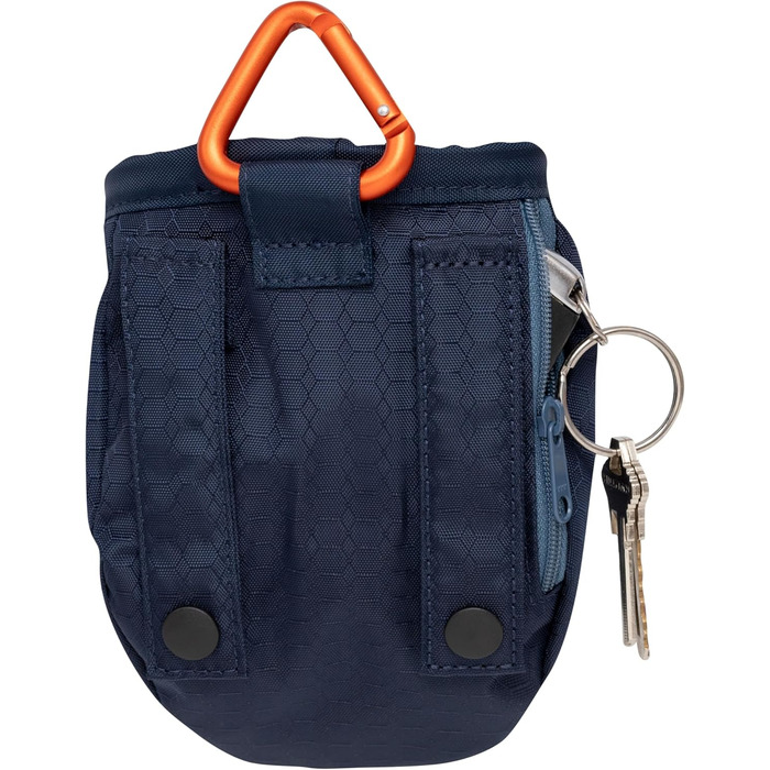 Сумка для тренування собак Kurgo Keksbeutel, поясна сумка для ласощів з кліпсою та карабіном (Navy)