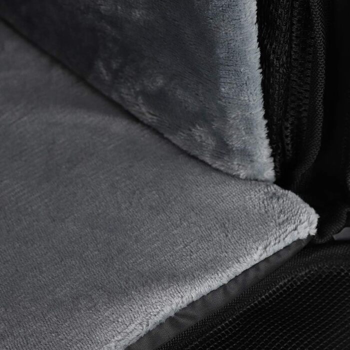 Сумка-переноска для тварин ZAICOLER з мотузкою всередині, безпечна для прогулянок та подорожей. Розширювана сумка-переноска з сіткою зверху, з оксфордської тканини для собак та котів.