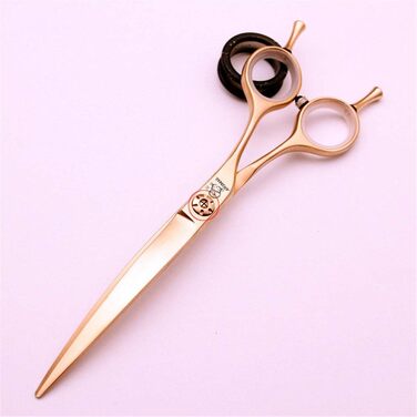 Професійні ножиці для грумінгу тварин, 6.5/7.0/7.5 дюймів, вигнуті, з подвійним лезом, для салонів та грумерів