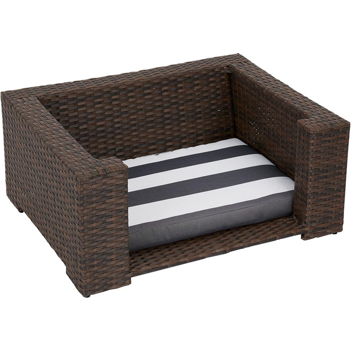 Ліжко-лежанка для кота або маленького собаки Teamson Pets Clotho (ратан, коричневий) ST-N10005-UK