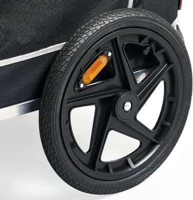 Фаркоп для велосипеда SogesHome: перевезення собак, XXL, 600D Oxford, чорний