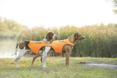 Одяг для собак Julius-K9 IDC Neopren, XL, чорний та UV-оранжевий