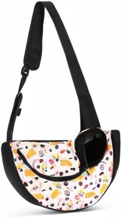 Сумка-переноска для собак та котів ALLOPET, бежева, для маленьких порід, для активного відпочинку та кемпінгу