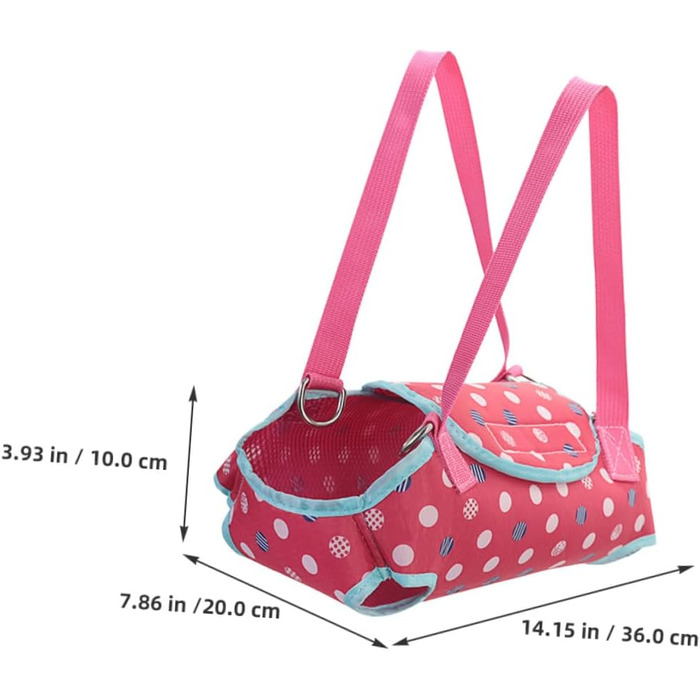 Трансформер для собак та котів BESPORTBLE: переноска-рюкзак для маленьких порід, дихаюча тканина, регульований ремінь, для подорожей та активного відпочинку