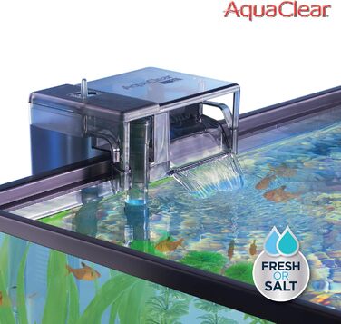 AquaClear зовнішній фільтр для акваріума 76-190 л, 6 Вт, навісний