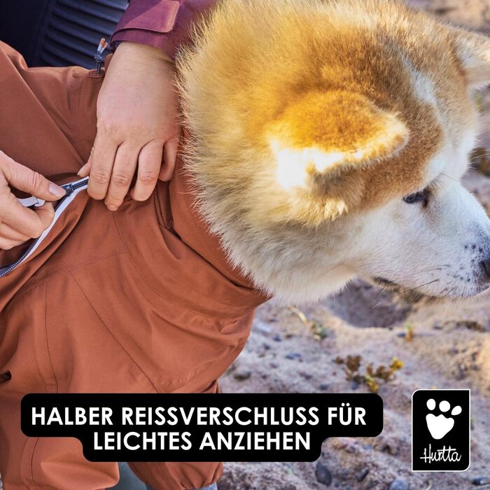 Дощовик для собак Hurtta Mudventure Overall ECO, Peacock-Türkis (30S)