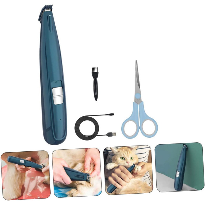 Електричний триммер для кігтів котів та собак, акумуляторний, безпечний для тварин, для професійного та домашнього використання