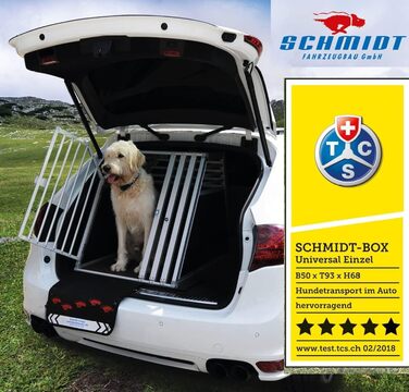 Schmidt-Box Hundebox Doppelbox ALU UMD 95/93/68 - переносна вольєр для собак, алюмінієва, 95x93x68 см