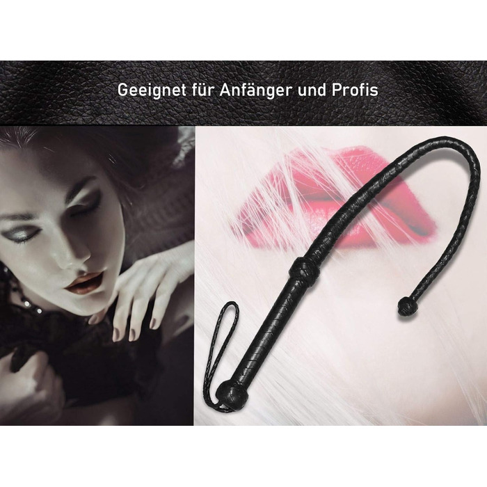 Однорідна плеть QUIRT з натуральної шкіри