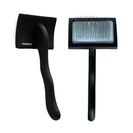 Щітка для собак Fellbürste - видалення шерсті та догляд за довгою та короткою шерстю, ергономічна ручка, для чутливої шкіри, преміум-якість, розмір S