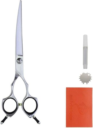 Ножиці для грумінгу собак 65 см: професійні, вигнуті, для грумінгу вдома та в салоні