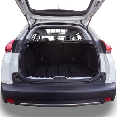 Сітка для собак Travall Peugeot 2008 (2013-2016) - захист багажника, сітка для транспортування собак, міцна сталева конструкція