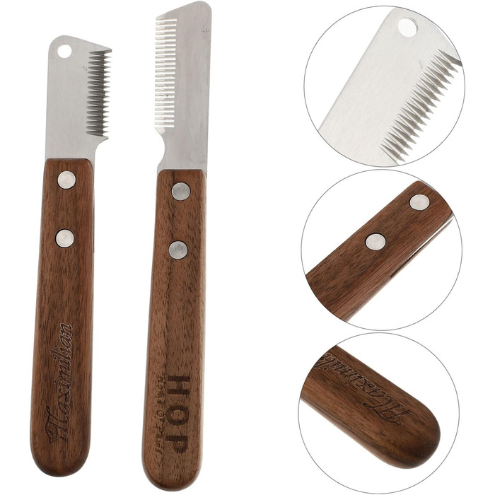 Інструмент для догляду за собаками: щітка для довгошерстих тварин, видалення шерсті, ергономічна ручка