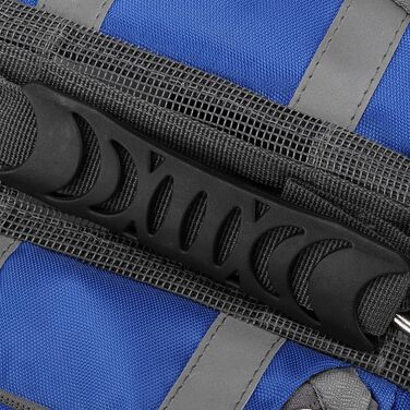 Рюкзак для собак Cyrank: набір посуду, жилет, сумка для спорядження, рюкзак для подорожей з відбиваючими смугами. Підходить для собак середніх розмірів (S)