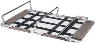 Ліжко для собак Ferplast Dream 115, 119x79 см, алюмінієвий каркас, тауп