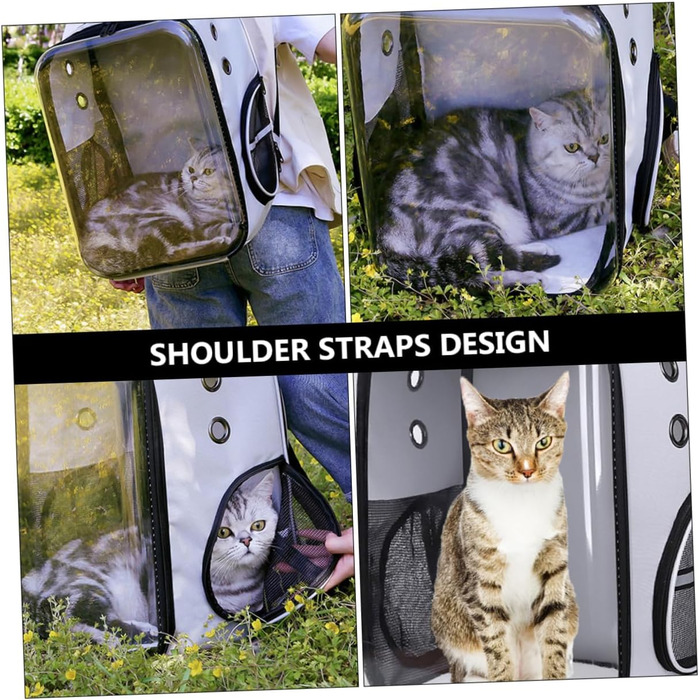 Транспортувальна сумка для собак та котів BESPORTBLE - дихаюча та легка, для маленьких тварин, для прогулянок на вулиці