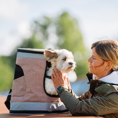 Рюкзак Nobby Plata Altrosa-grau, 34 x 30 x 43 см