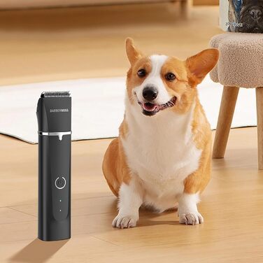 Професійний набір для стрижки собак та котів BarberBoss: бездротові стригучі машинки з керамічним лезом, для густого та жорсткого хутра, водонепроникні
