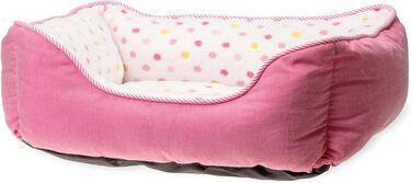 Karlie Katzenbett Dot L: 55 cm B: 50 cm - рожеве ліжко для котів