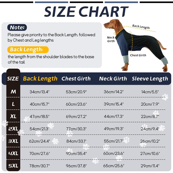Піжама для собак Hjumarayan, чорна, L - зручний комбінезон для собак після операції та для прогулянок