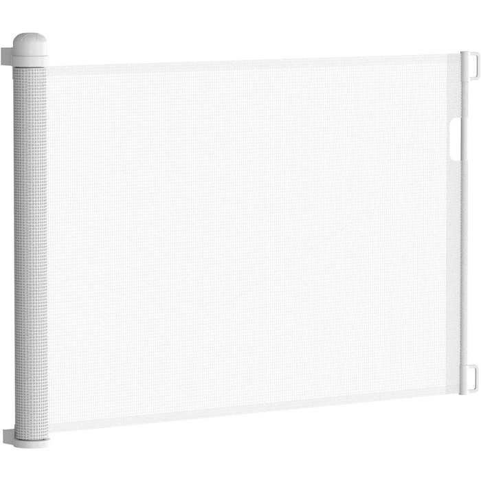 Захист для воріт Naizy Rollo: сітка для собак та дітей, захист сходів, 180 см, білий
