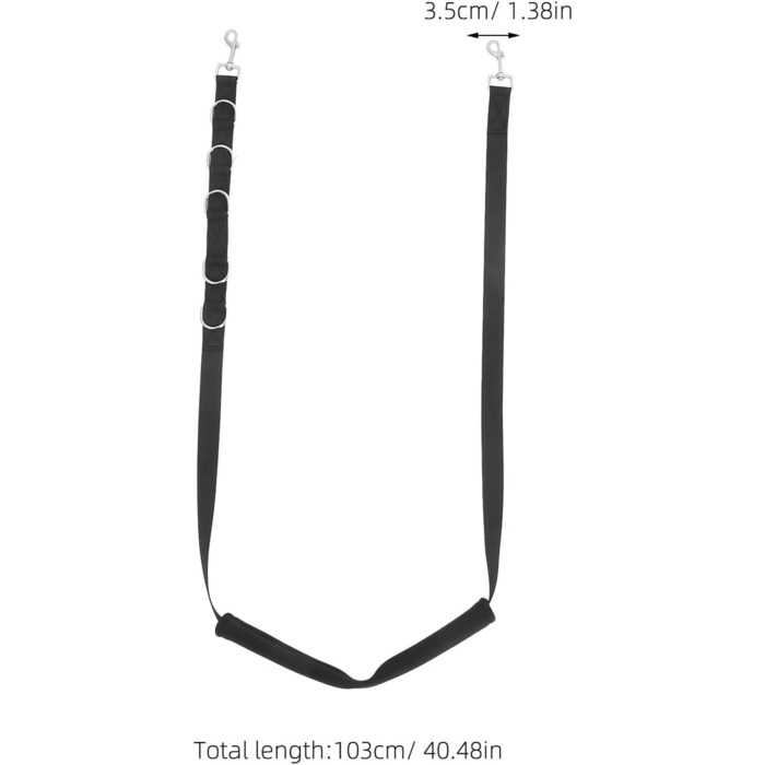 Регульований поводок та пояс для грумінгу собак Alasum для маленьких та середніх порід, безпечні ремені для миття та стрижки, ергономічна собача петля для контрольованого грумінгу