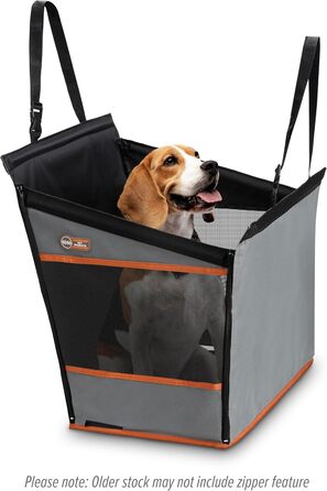 Автокрісло для собак K&H Pet Products Buckle N' Go, сірий, розмір Small, 53 x 48 x 48 см