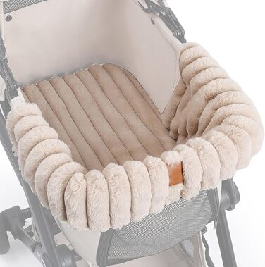 М'який килимок для візка для собак/хатніх тварин. Захист від бруду, аксесуар для прогулянок з собакою. Khaki