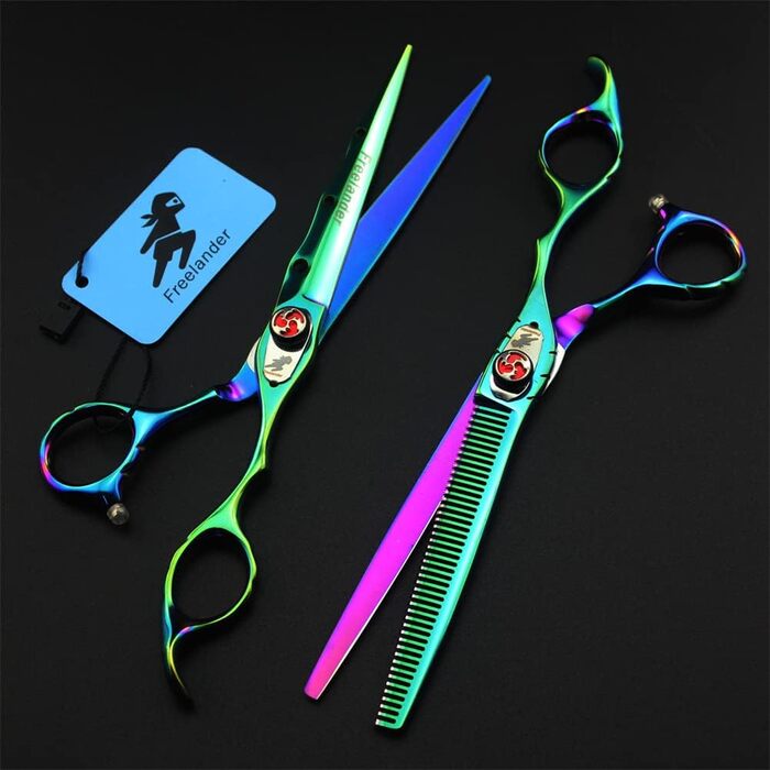 Професійна грумінг-ножиці для собак та котів, 7.0 дюймів, нержавіюча сталь