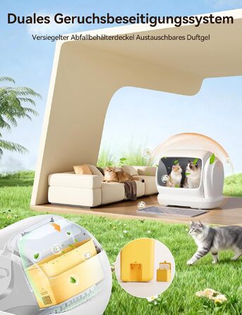 Самоочисний автоматичний лоток для котів MeoWant XXXL для кількох котів