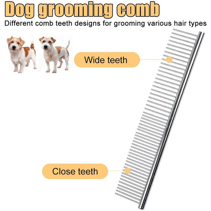 Набір ножиць для грумінгу собак, 7-в-1: ножиці з нержавіючої сталі з безпечними закругленими кінцями, ножиці для стрижки шерсті собак, ножиці для грумінгу котів та собак