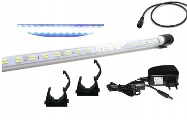 Подвійний LED-світильник для акваріума-трубки 130 см, 7020 SMD