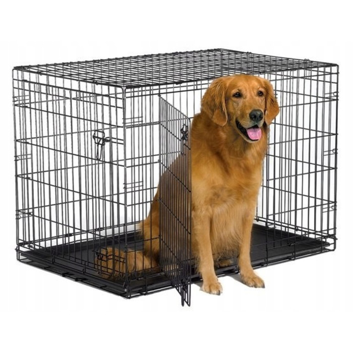 Металева клітка-вольєр Siatex для великих собак, 71 x 106 x 78 см