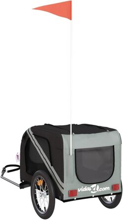 Фаркоп для велосипеда Gecheer для собак, міцний сталевий каркас, оксфордська тканина, дах з ПВХ, для безпечних та комфортних поїздок з домашніми тваринами