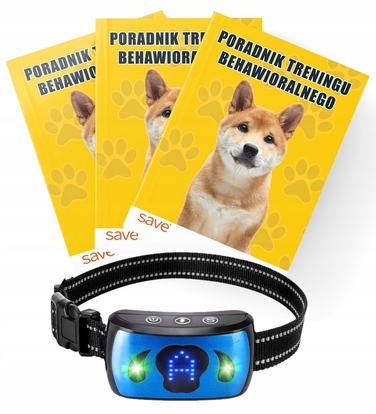 Тканинний антигавкіт нашийник для собак Save, р. L/XL