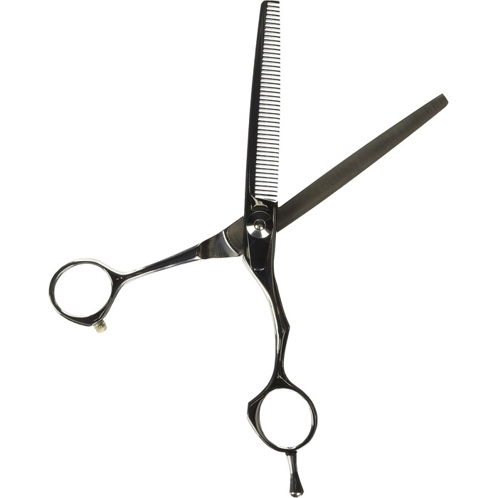 Професійна витончувальна ножиця для грумінгу собак Master Grooming Tools 5900 Series Japan – 46 зубів, нержавіюча сталь, 16.2 см