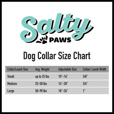 Shaka's Salty Paws нашийник для собак Sunset Palms, регульований, для великих порід, 45,7-66 см, 22,7-40,8 кг