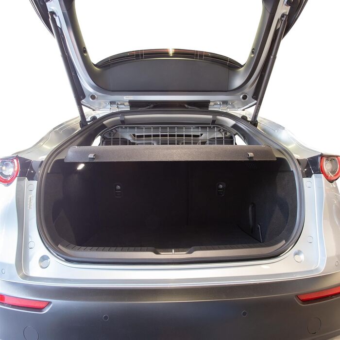 Сітка-перегородка Travall для Mazda CX-30 (2019-): захист багажника, сітка для транспортування собак, міцна сталева сітка, автоперегородка